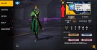 This icon will open the Player Info dialog box within the game (Image via Garena)
